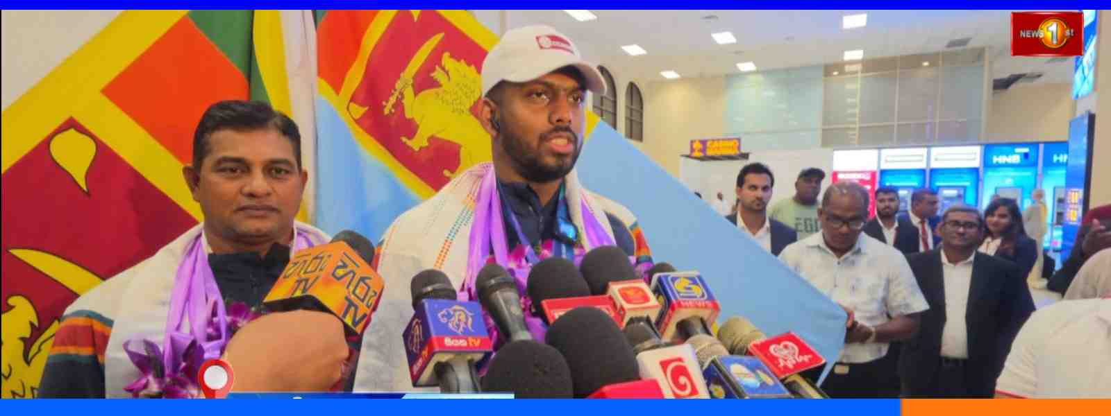 රුමේෂ් තරංග දිවයිනට...